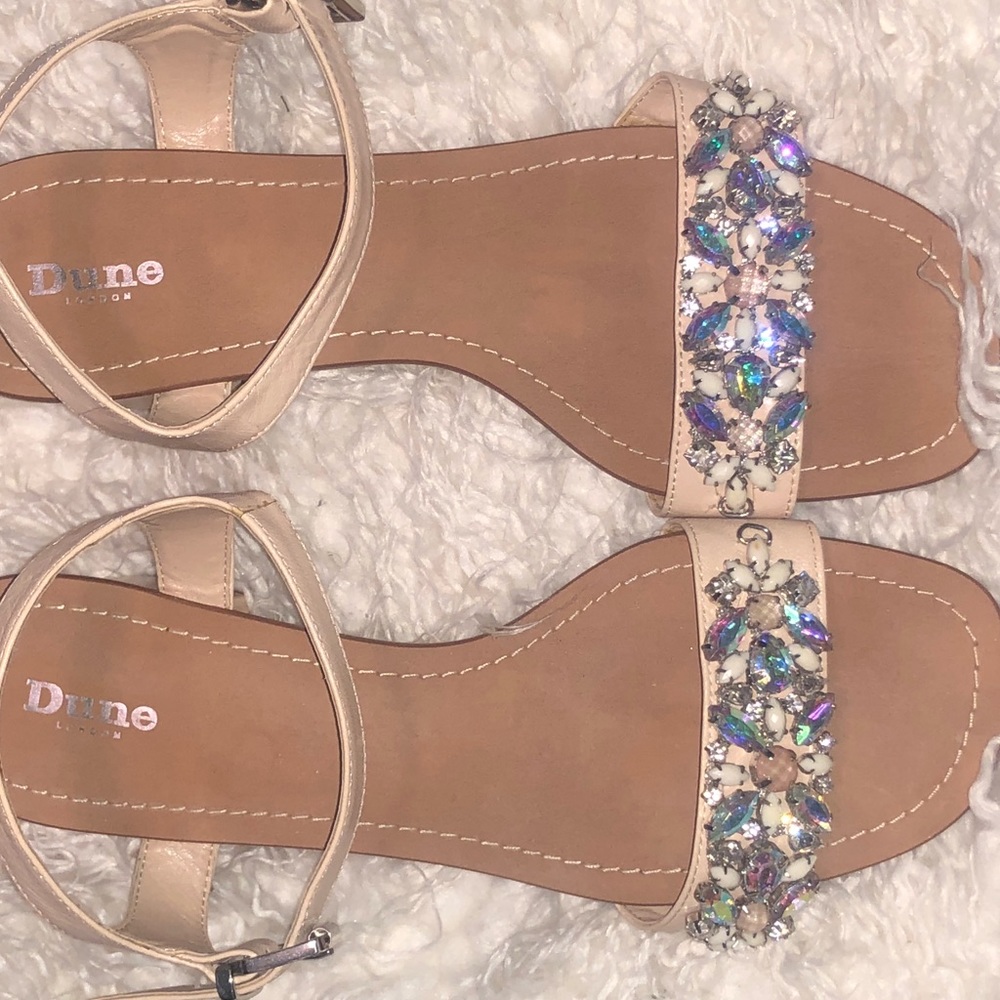DUNE EMBELLISHED SANDALS